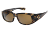 Overzet zonnebril Outdoor-s havanna (L)