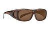 Fitover Overzetzonnebril Sonnen&uuml;berbrille Casual Havanna 