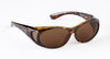 Fitover Overzetzonnebril Sonnen&uuml;berbrille Fitover havanna