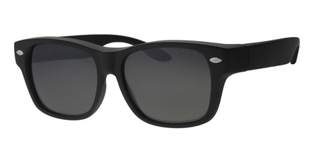 Fitover sunglasses New York black mat (l/xl)
