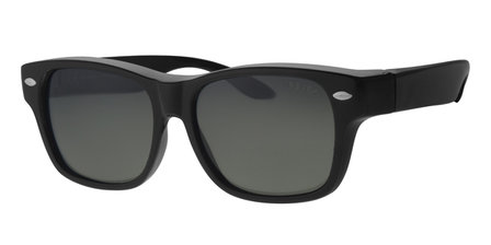 Fitover sunglasses New York black shiny (l/xl)