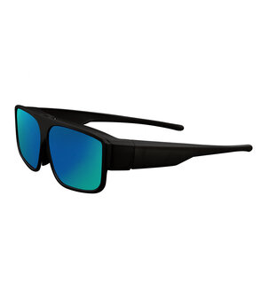 Fitover sunglasses with sun visor Green mirror (l/xl) 