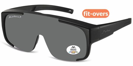 voorzetzonnebril Montana F09 black (xl/xxl)