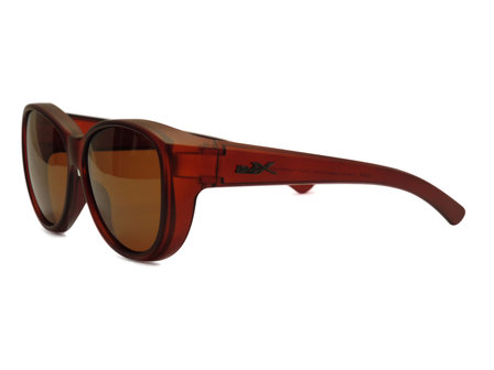 Overzetbril Milano brown fitover