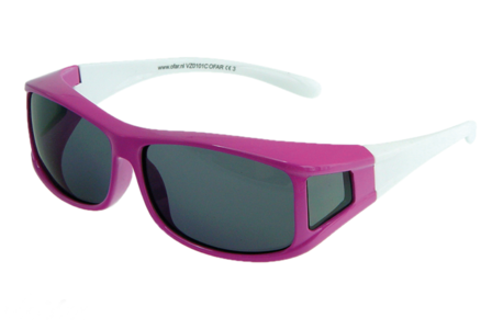  Fitover junior Overzetzonnebril Sonnen&uuml;berbrille Junior pink