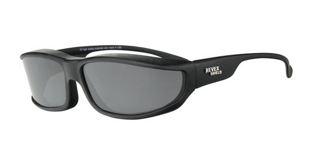 Fitover 360 Overzetzonnebril Sonnenbrille 360 Black