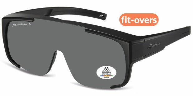 voorzetzonnebril Montana F09 black (xl/xxl)