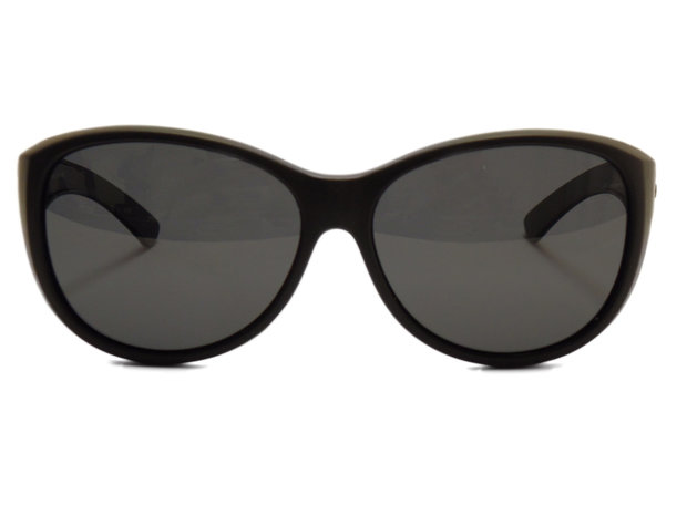 Overzet zonnebril Sonnen Überbrillen Milano Black (model: POL505)