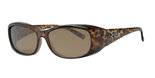Fitover sunglasses Overzet zonnebril Sonnen Überbrillen Shield tortoise