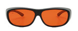 lowvision glasses orange l/xl
