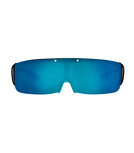 Fitover sunglasses with sun visor Blue mirror (XL) Fitover sunglasses with sun visor Blue mirror (XL)